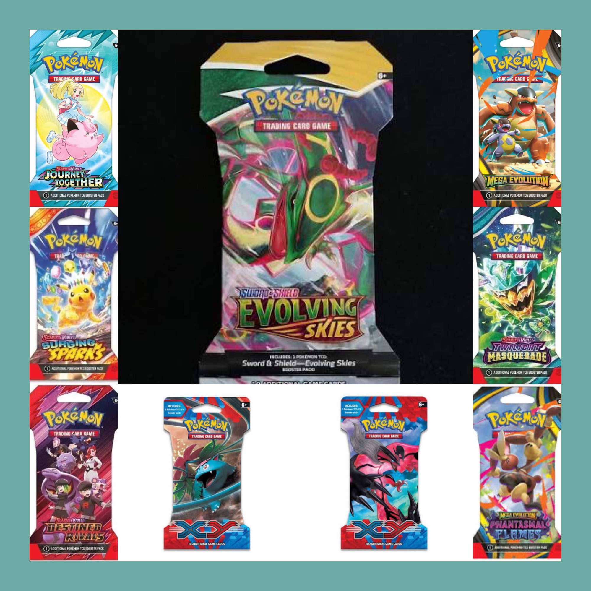 pokemon booster box plastic protector Pokemon Booster Bundle Box Protectors main image 0