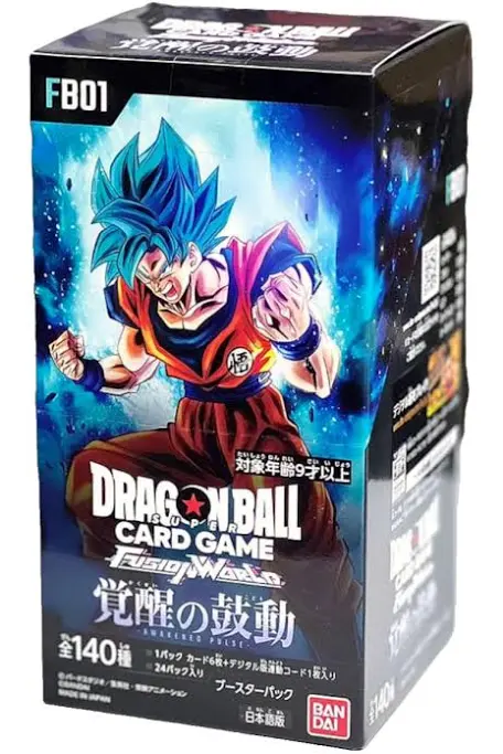 Dragon Ball Z Fusion World Awakened Pulse Fb01 (Booster Box) (Japanese –  TruchaPokeShop
