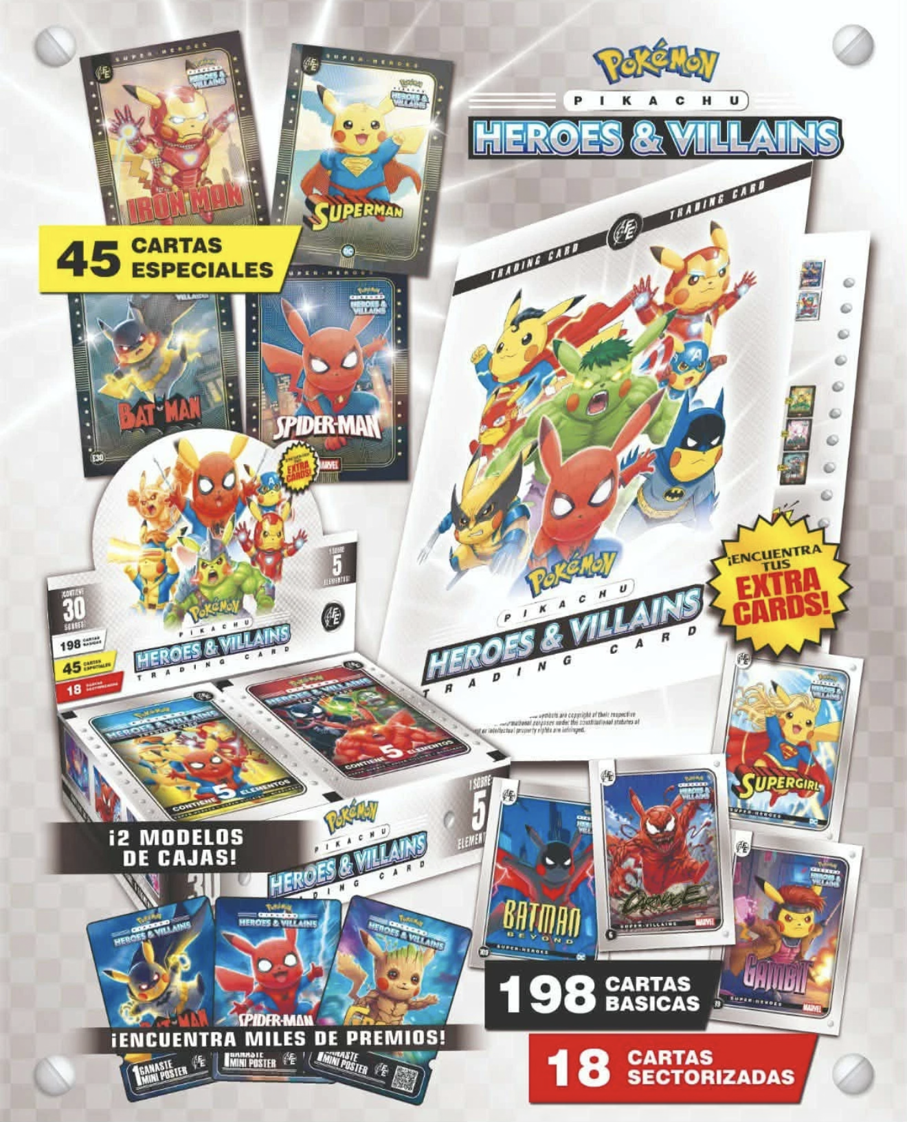 2025 BOX POKEMON PIKACHU COSPLAY 2 Heroes & Villains FE Trading Cards –  TruchaPokeShop