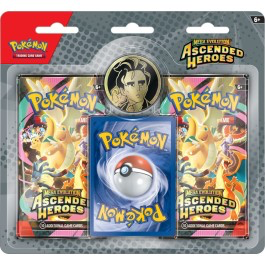 Pokemon TCG Trading Card Game Mega Evolutions Ascended Heroes 2 Packs, 1 Promo Card and one Coin (Larry's Komala)