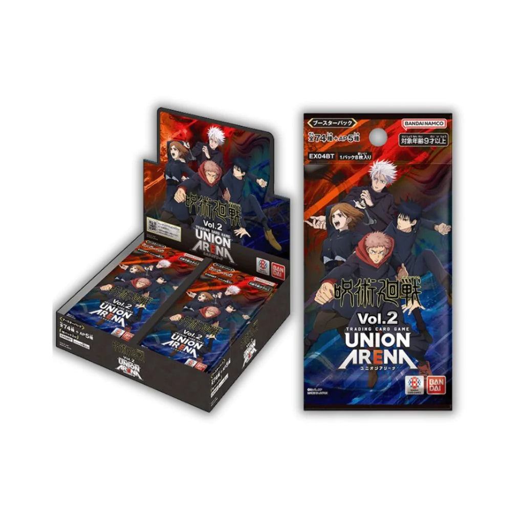 Bandai Union Arena Jujutsu Kaisen Vol 2 (Booster Box) (Japanese) TruchaPokeShop Bandai Union Arena Jujutsu Kaisen Vol 2 (Booster Box) (Japanese) TruchaPokeShop