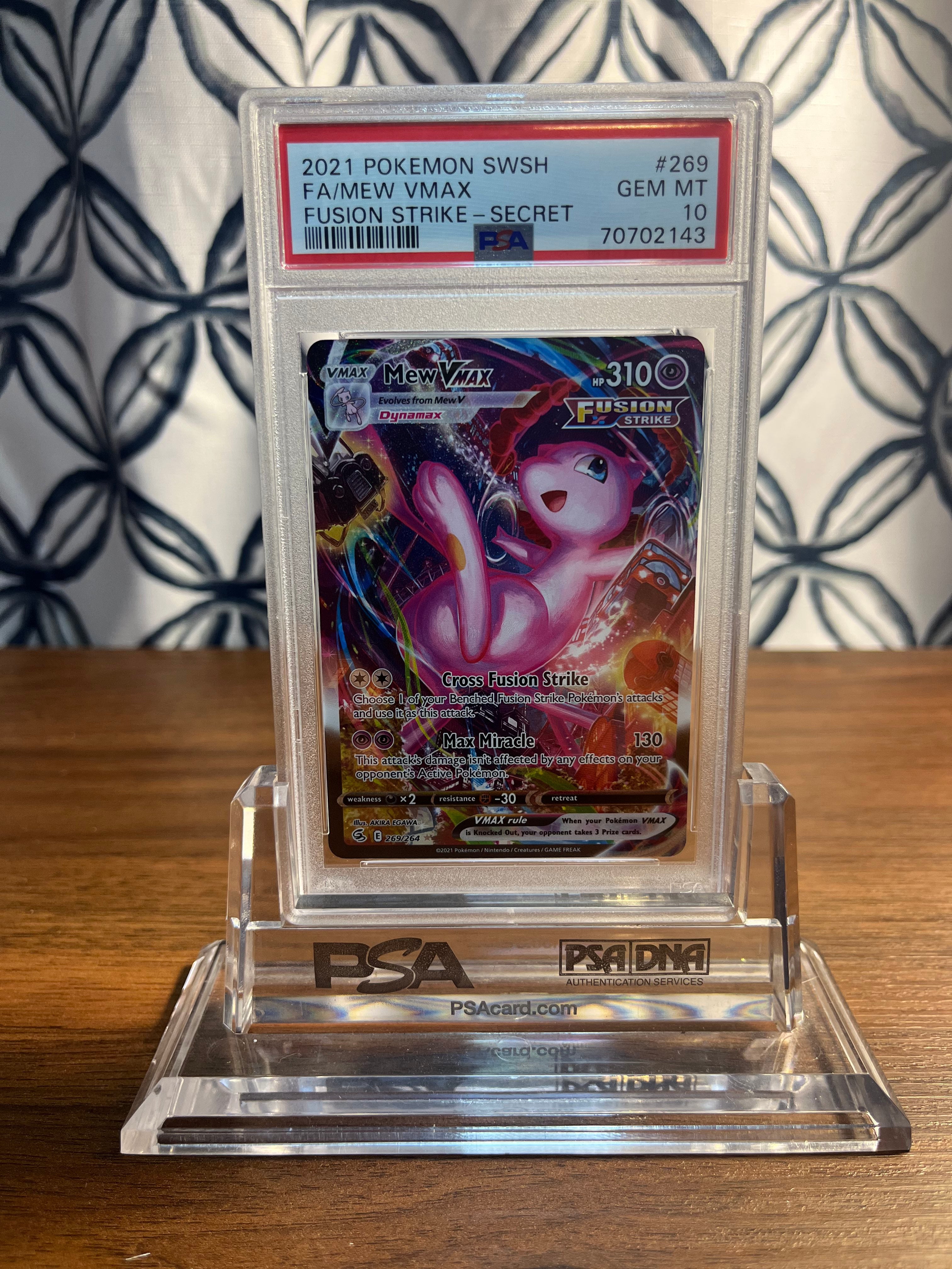 Mew VMAX #269 Prices, Pokemon Fusion Strike