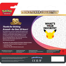 Load image into Gallery viewer, (Pre-Order) Pokemon TCG: 30th Celebration Tech Sticker Collection [Set of 2]

