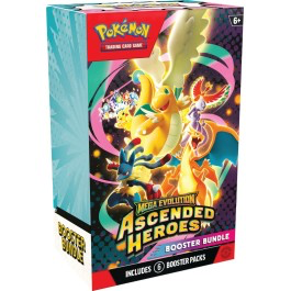 (Pre-Order) Pokemon Mega Evolutions 2.5 Ascended Heroes (Booster Bundle Box)