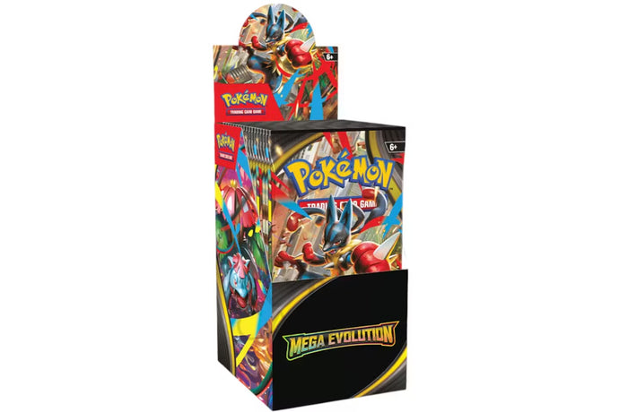 Pokémon Mega Evolution Base Set Half (Booster Box) (18 Packs)
