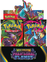 Load image into Gallery viewer, (Pre-Order) Pokémon Mega Evolution Phantasmal Flames (Booster Box) (36 Packs)
