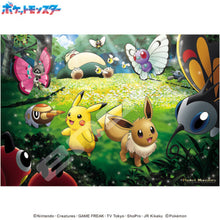 Load image into Gallery viewer, Ensky Puzzle: (NEW) PK1000T-03 Sunlight Through the Forest "Pokemon
