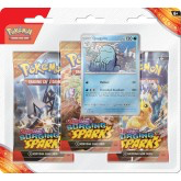 Pokemon Surging Sparks 3-Pack Blister (Zapdos or Quagsire)