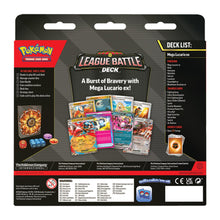Load image into Gallery viewer, (Pre-Order) Pokemon Mega Lucario ex League Battle Deck
