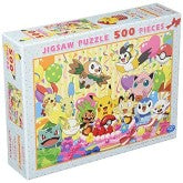 Load image into Gallery viewer, Ensky Puzzle: PK500-02 500P Puzzle - Lets Eat Together! Celebration Cake "Pokemon
