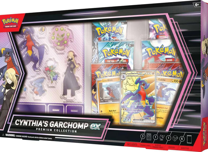 (Pre-Order) Pokemon TCG: Cynthia's Garchomp ex Premium Collection Box