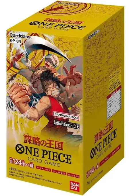 One Piece Card Game: Kingdoms of Intrigue (OP-04) (Booster Box) (JAPANESE)