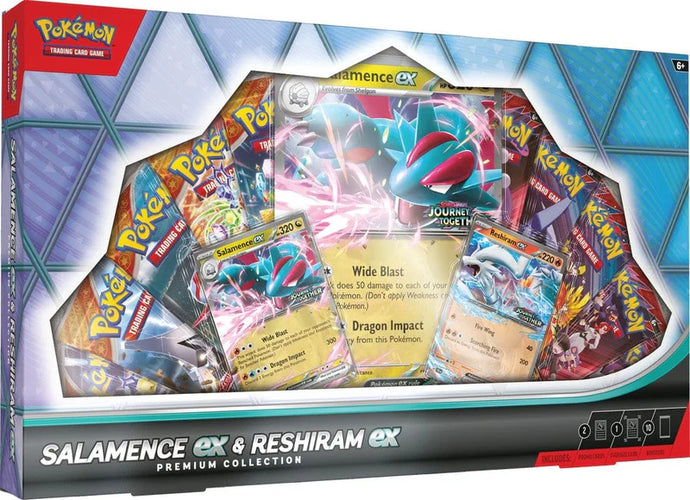 (Pre-Order) Pokemon TCG Salamence ex / Reshiram ex Premium Collection (Hobby Exclusive)
