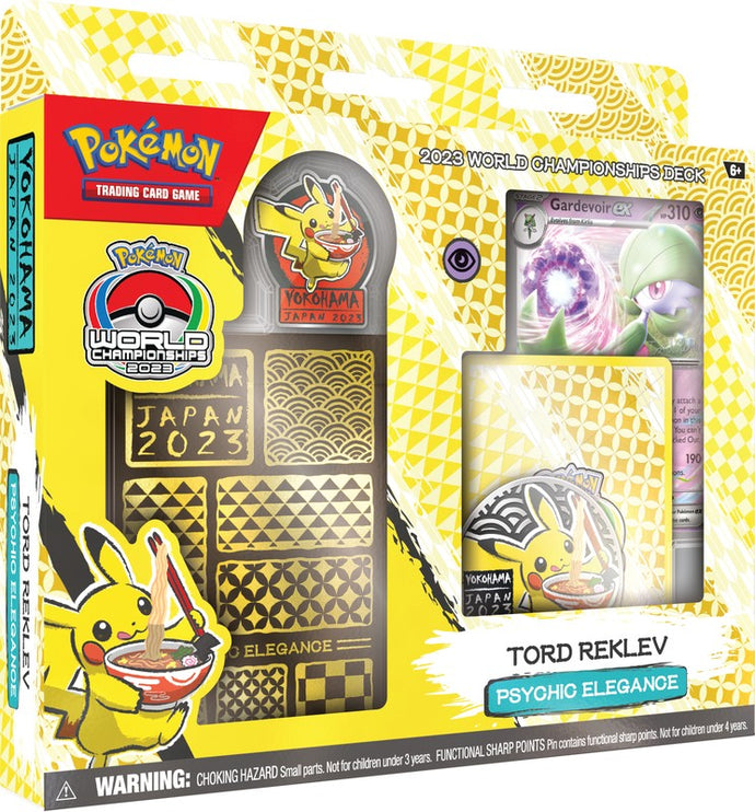 Pokemon 2023 World Championship Deck Collectible Box