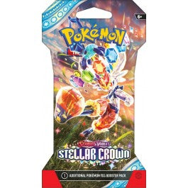 Pokemon Stellar Crown Sleeved (Single Packs Or Bundles)