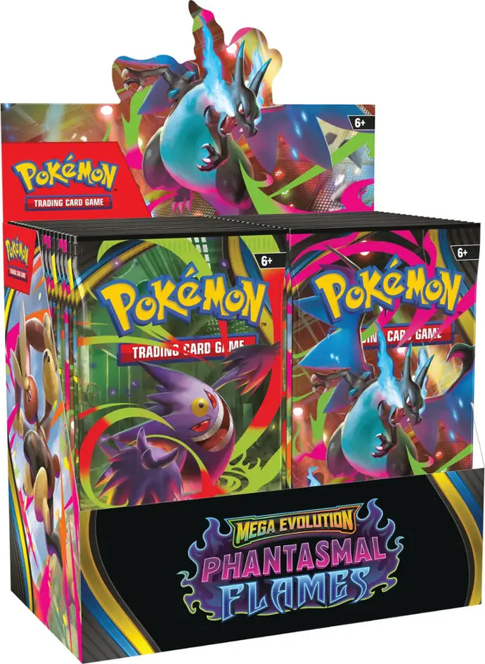 (Pre-Order) Pokémon Mega Evolution Phantasmal Flames (Booster Box) (36 Packs)