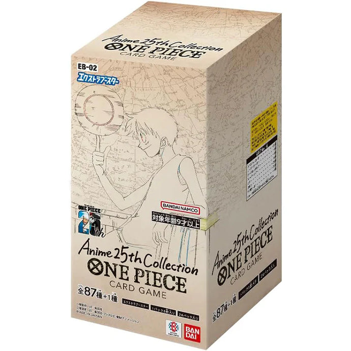 One Piece Anime 25th collection EB-02 (Booster Box) (Japanese)