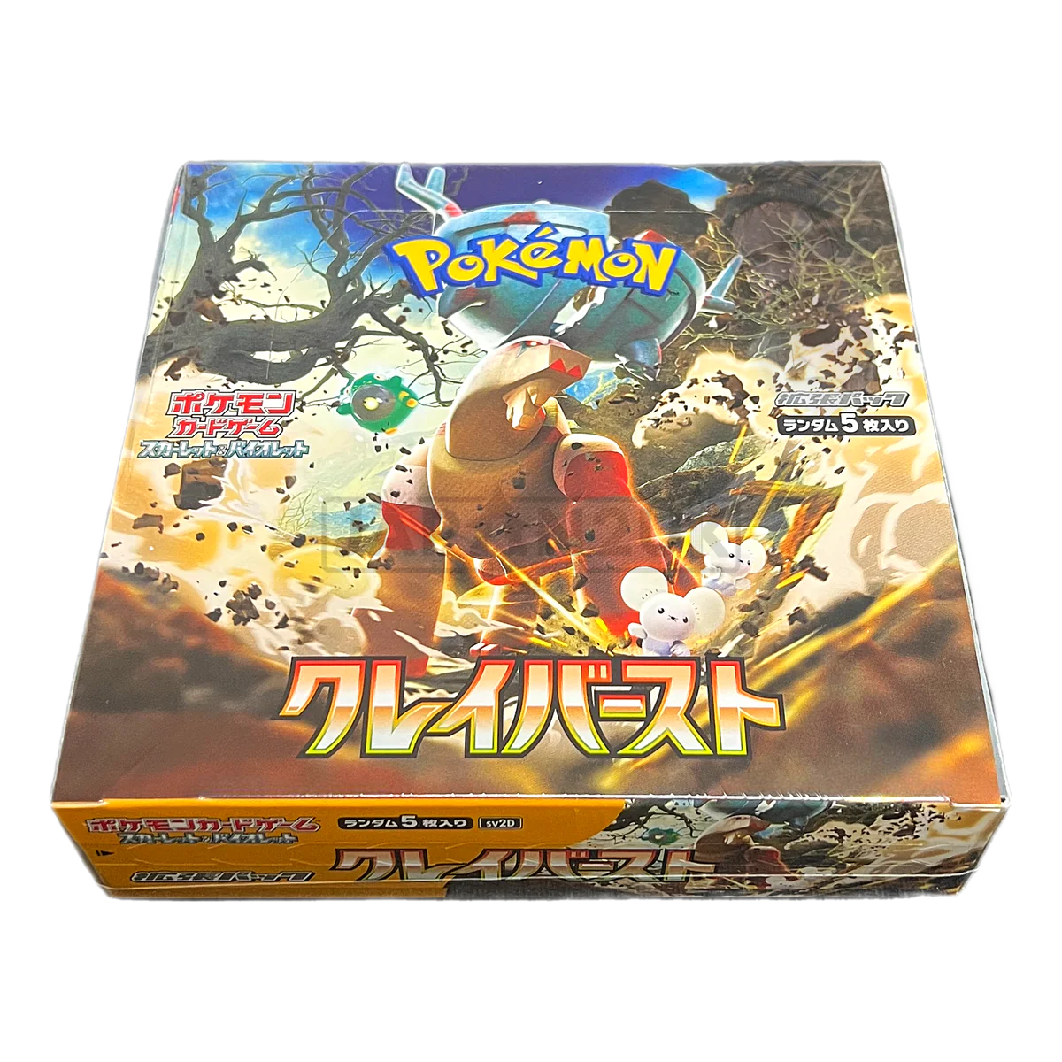 Pokemon Japanese Scarlet & Violet Clay Burst sv2D Booster Box Pokemon Japanese Scarlet & Violet Clay Burst sv2D Booster Box