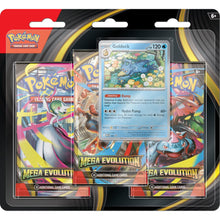 Load image into Gallery viewer, (Pre-Order) Pokemon TCG Mega Evolution Base Set 3 Pack Blister
