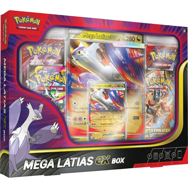 (Pre-Order) Pokemon TCG Mega Latias ex Box