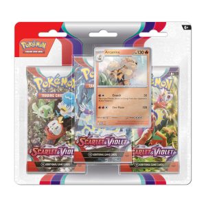 Pokémon Scarlet and Violet (3 Pack Blister)