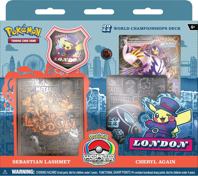 Pokemon 2022 World Championship Deck Collectible Box