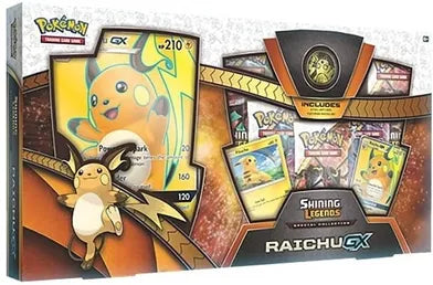 Pokémon Shining Legends Special Collection Box: Raichu GX